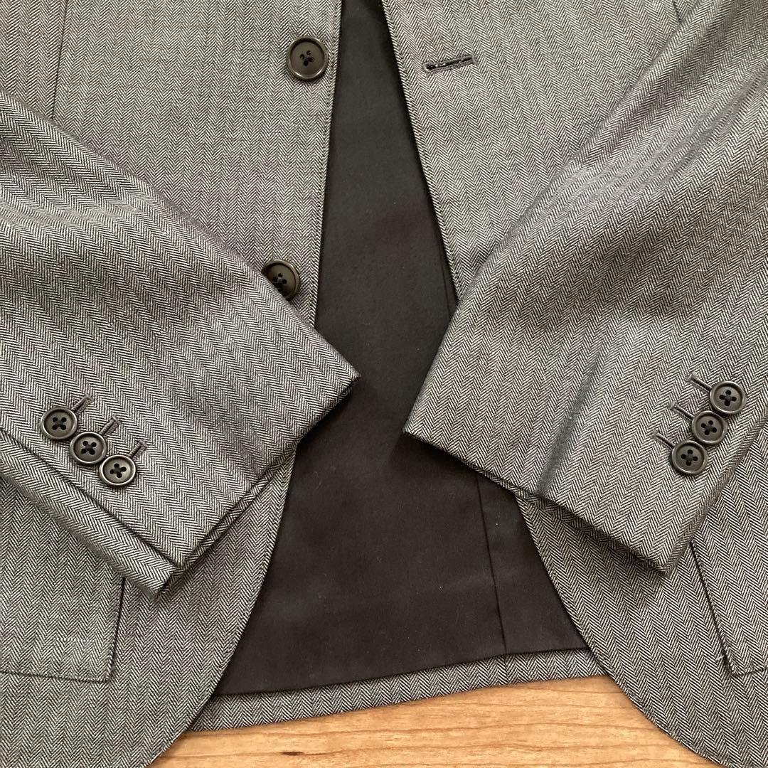 Margaret Howell ヘリンボーン スーツ 3つボタン