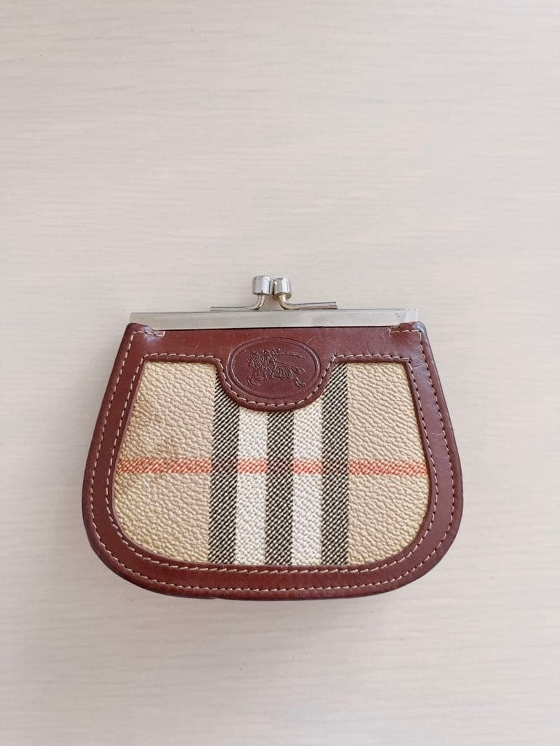 Burberry がま口　ケース