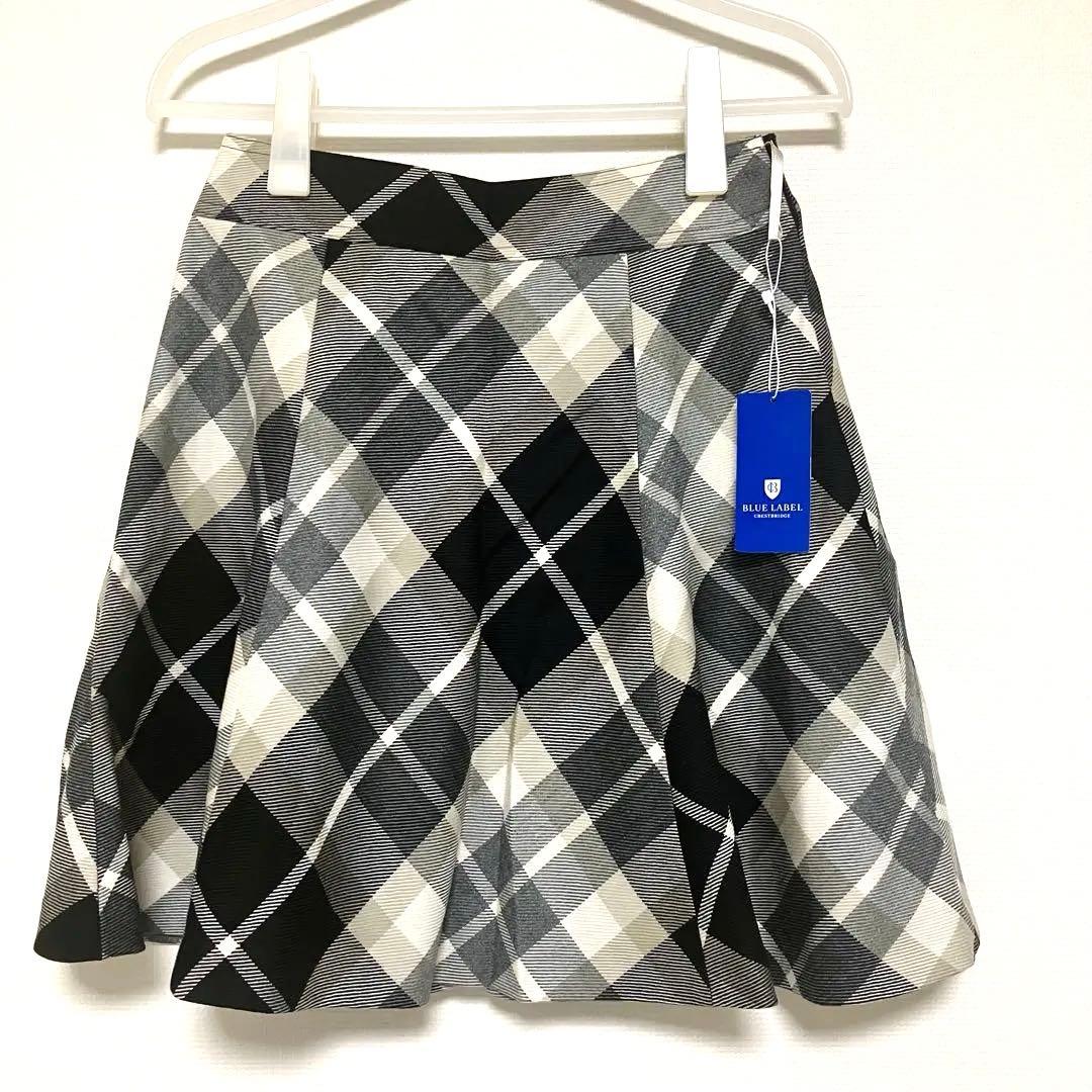 ★新品未使用★【BURBERRY BLUE LABEL】フレアスカート