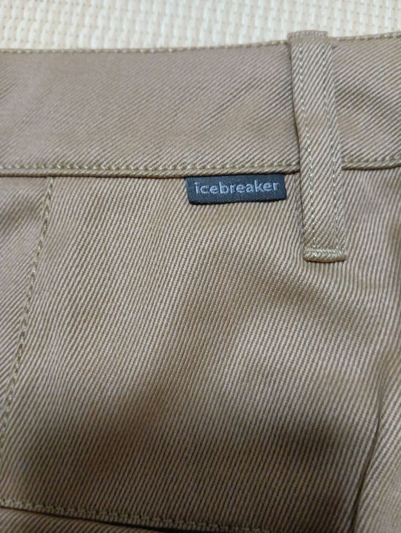 美品 icebreaker BERLIN PANTS ベージュ 32インチ