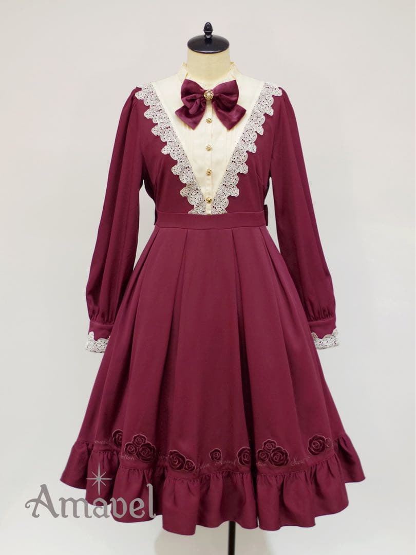 Amavel Secret Rose Gardenワンピース