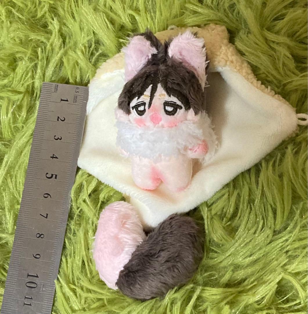 自作ぬいぐるみ・口を開けた子