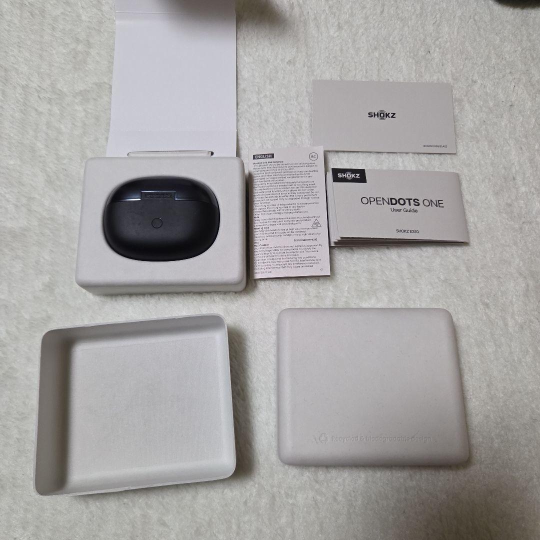 zoe　Shokz OpenDots ONE ワイヤレスイヤホン オープン