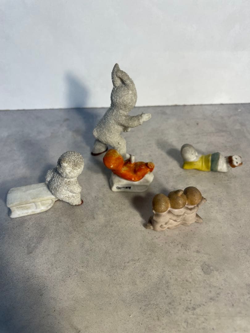 アンティーク Germany スノーベイビー 雪の子人形 1930 ビスクドール