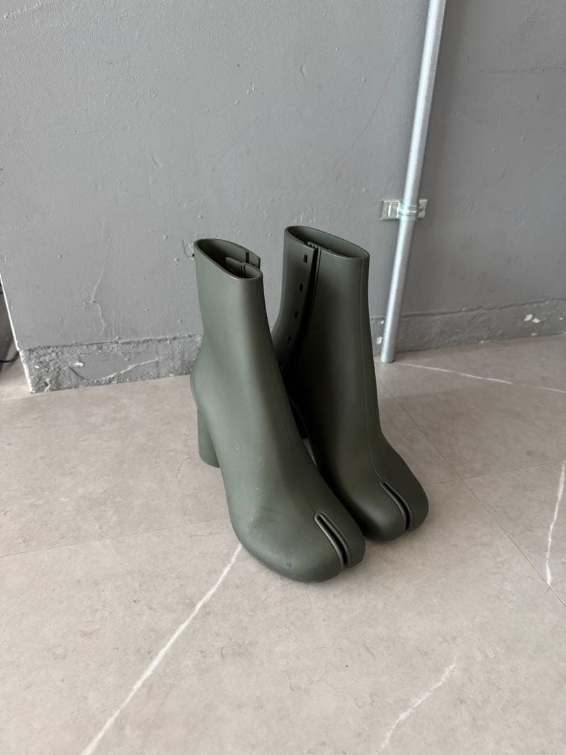 【最安値】Maison Margiela 足袋ブーツ 37 ラバー/レインブーツ