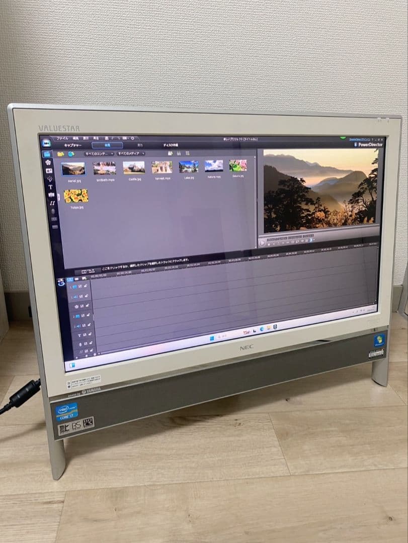 【最上位モデル i7】NEC デスクトップPC 容量2000GB