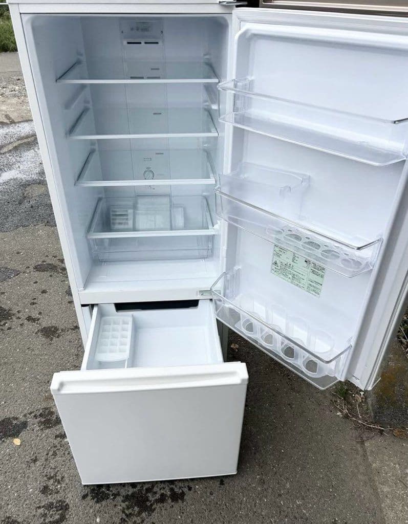 アクア冷凍冷蔵庫 AQR-20MBK-W [201L /2ドア /右開き］