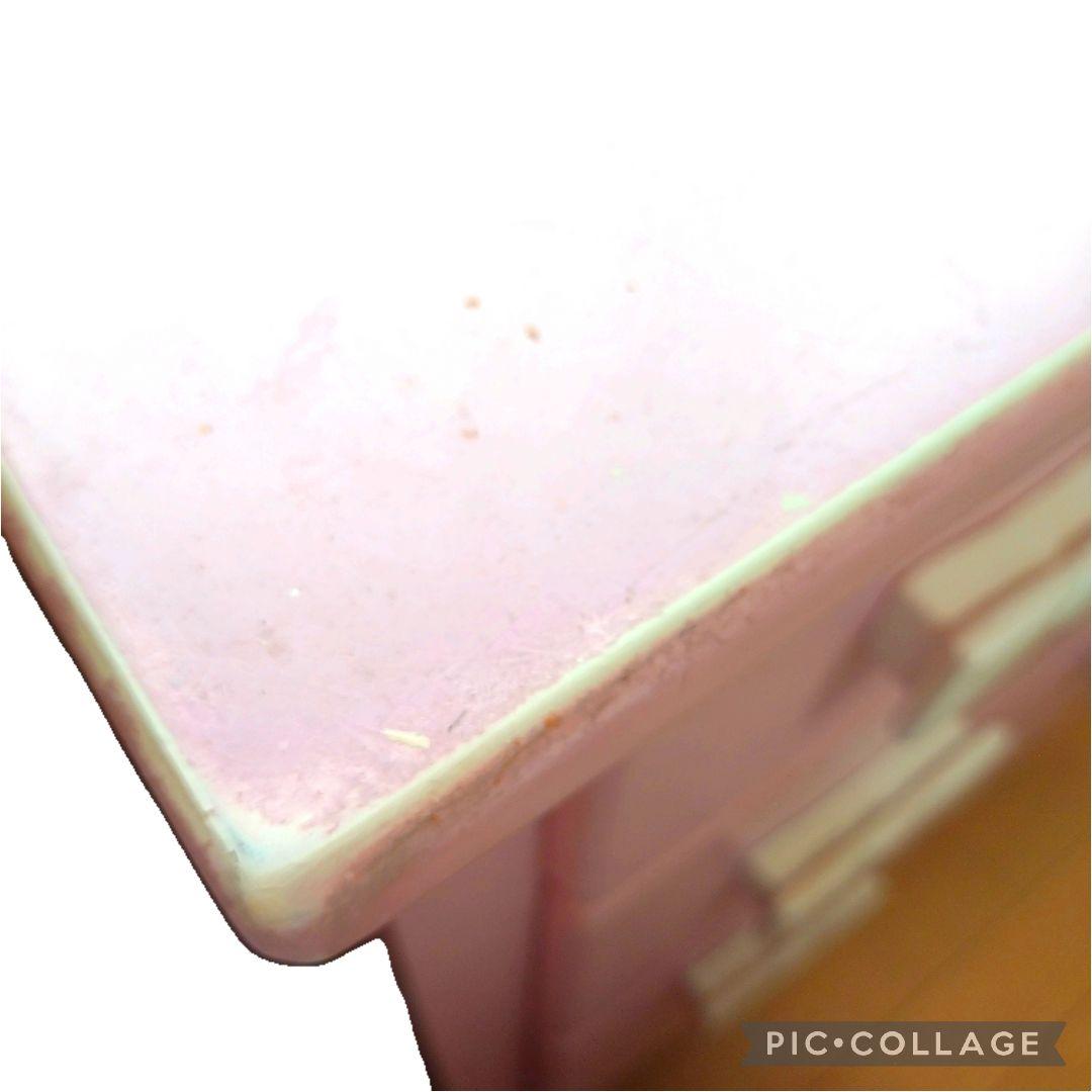 姫系　チェスト　送料込み　リボン　木製　完成品　ピンク　ロマプリ　可愛い　家具