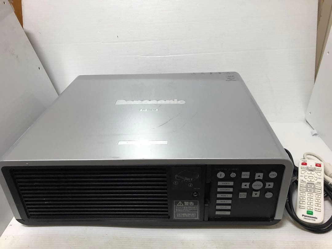 Panasonic PT-DX610S ★6500ルーメンランプ使用各551時間