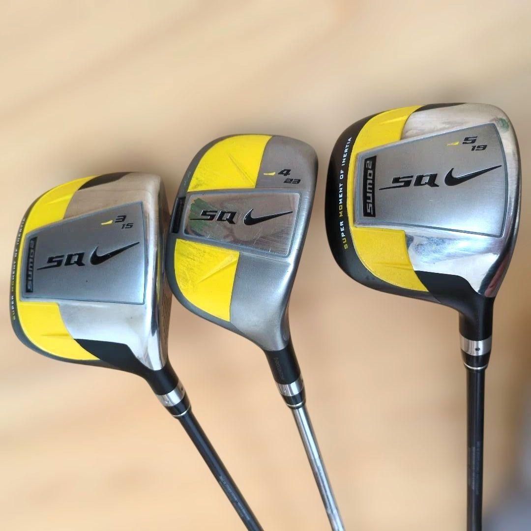 ナイキ サスクワッチ SUMO2　 3W、5W、4UTセット