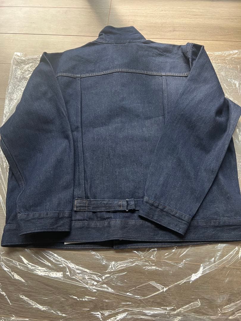 UNIQLOユニクロ　2XL デニムトラッカージャケット　68Blue 大戦