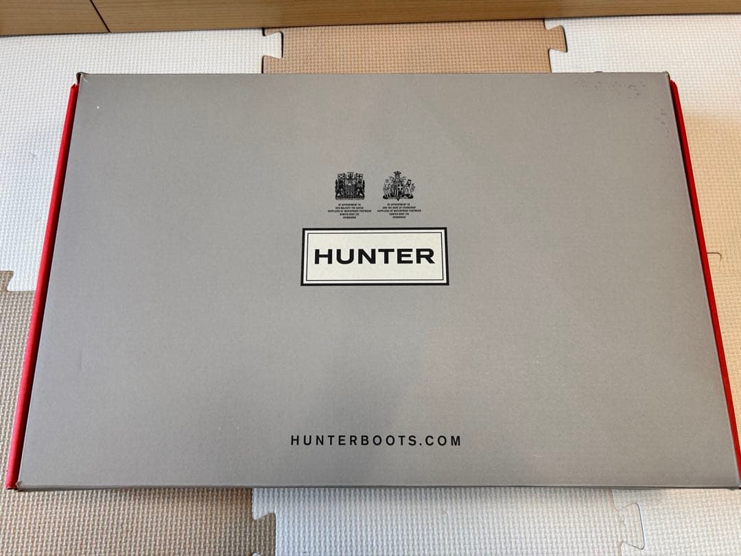 【美品】HUNTER ハンター レインブーツ 雨靴 長靴 24cm