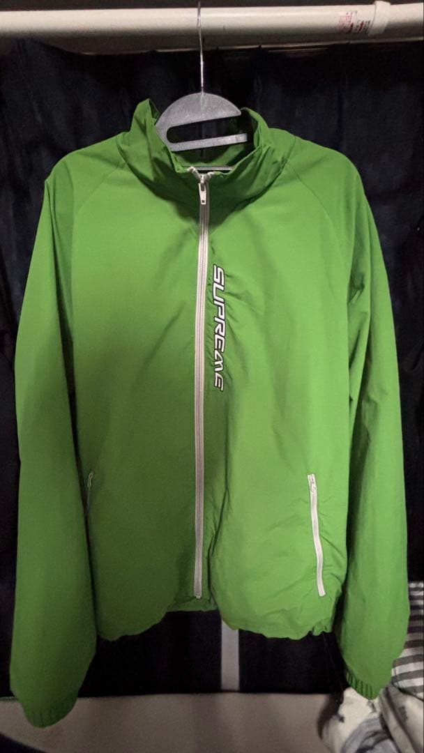supreme ナイロンジャケット 緑