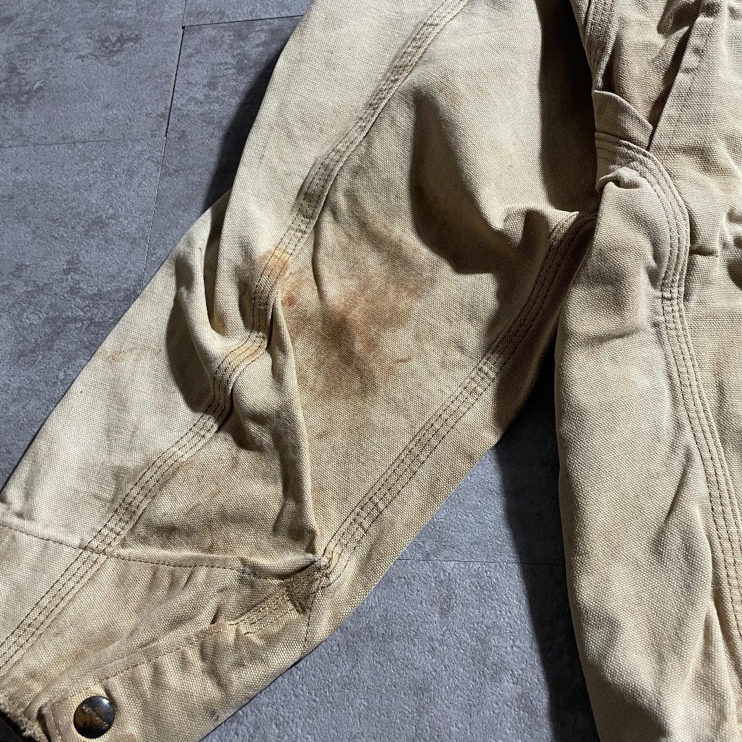 80-90s 星タグ USA製 ブラウン カーハート デトロイトジャケット M