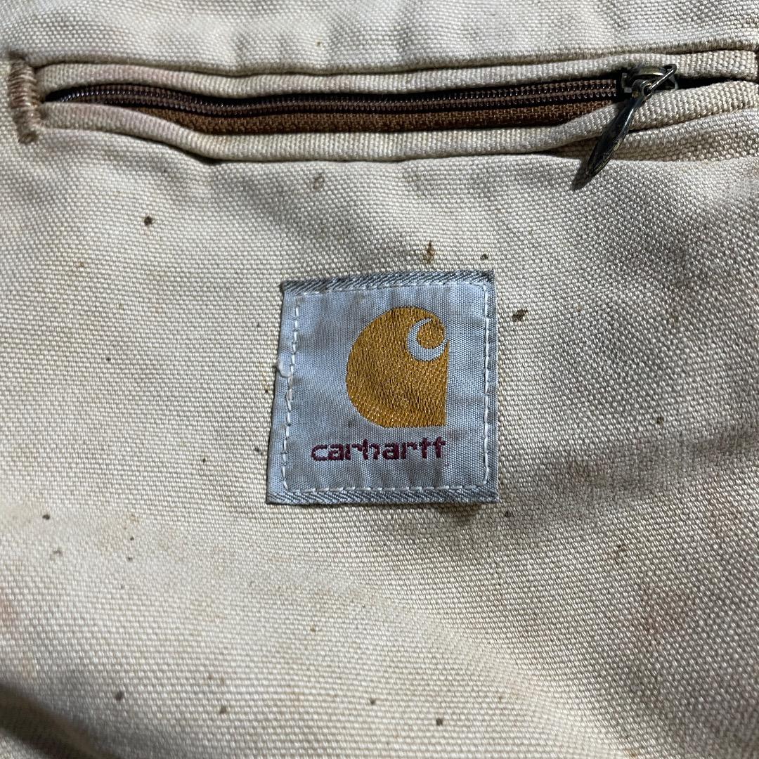 80-90s 星タグ USA製 ブラウン カーハート デトロイトジャケット M