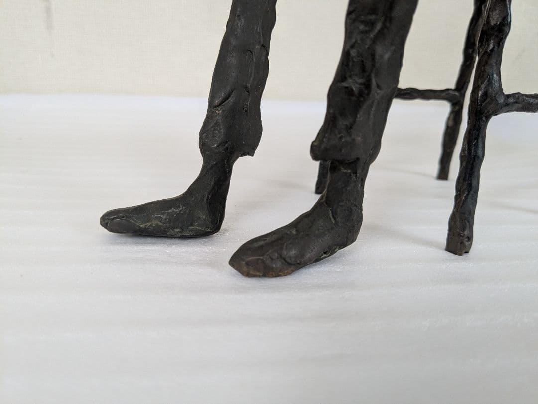 ブロンズ置物 キム・ボーン BURN 演奏者 バイオリン チェロ