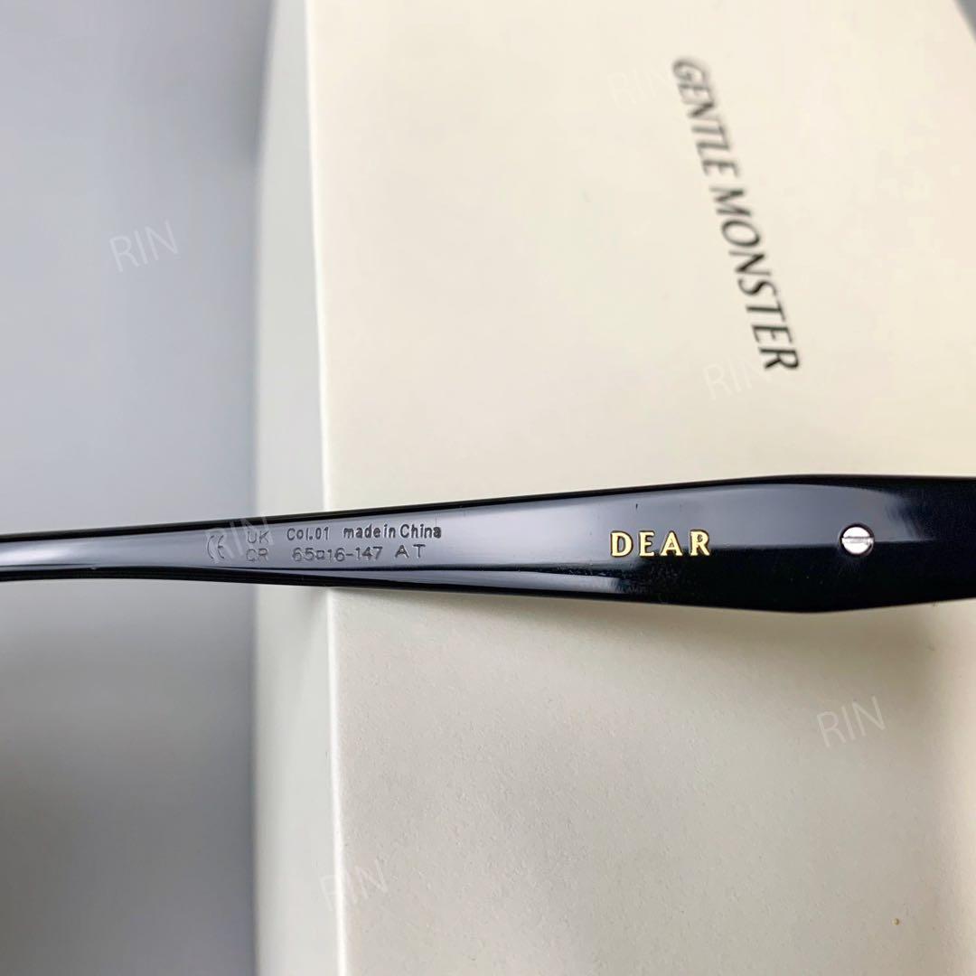 GENTLE MONSTER ブラック サングラス DEAR