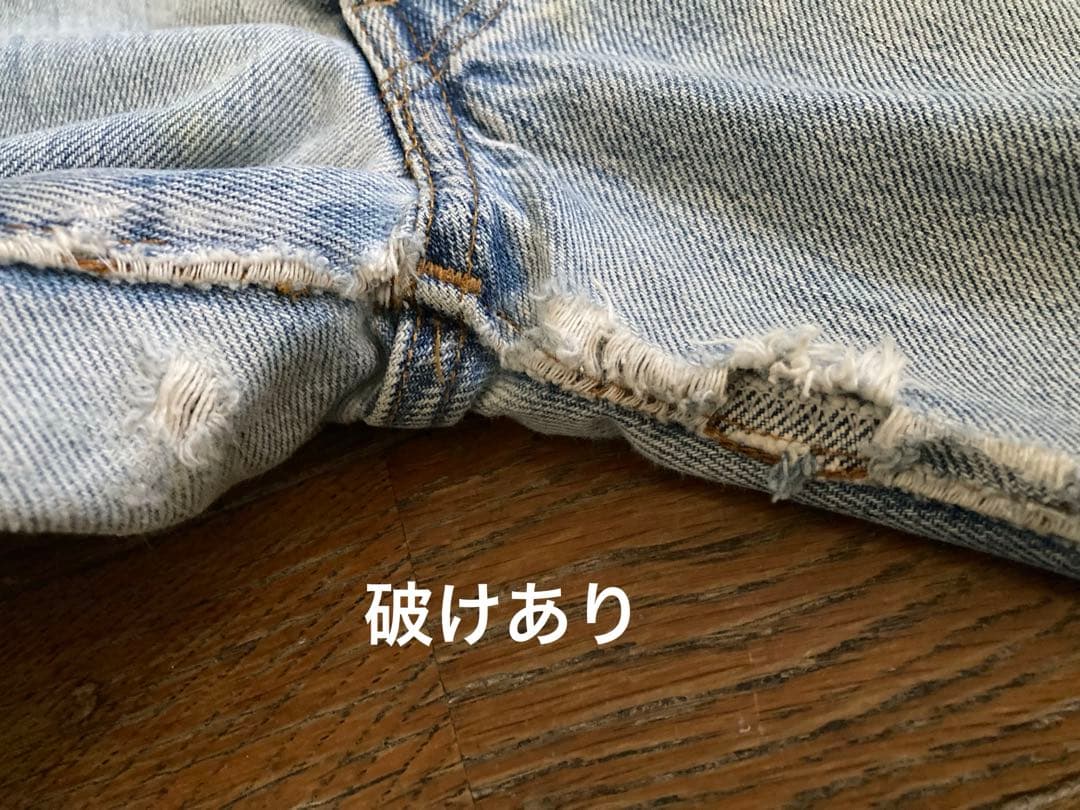 81年製造　リーバイス501-524 赤耳　黒カン　W33 USA製