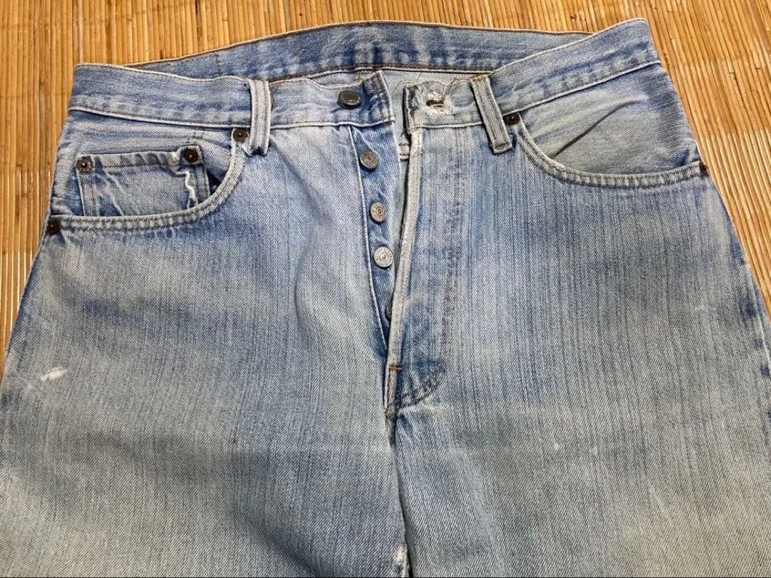 81年製造　リーバイス501-524 赤耳　黒カン　W33 USA製