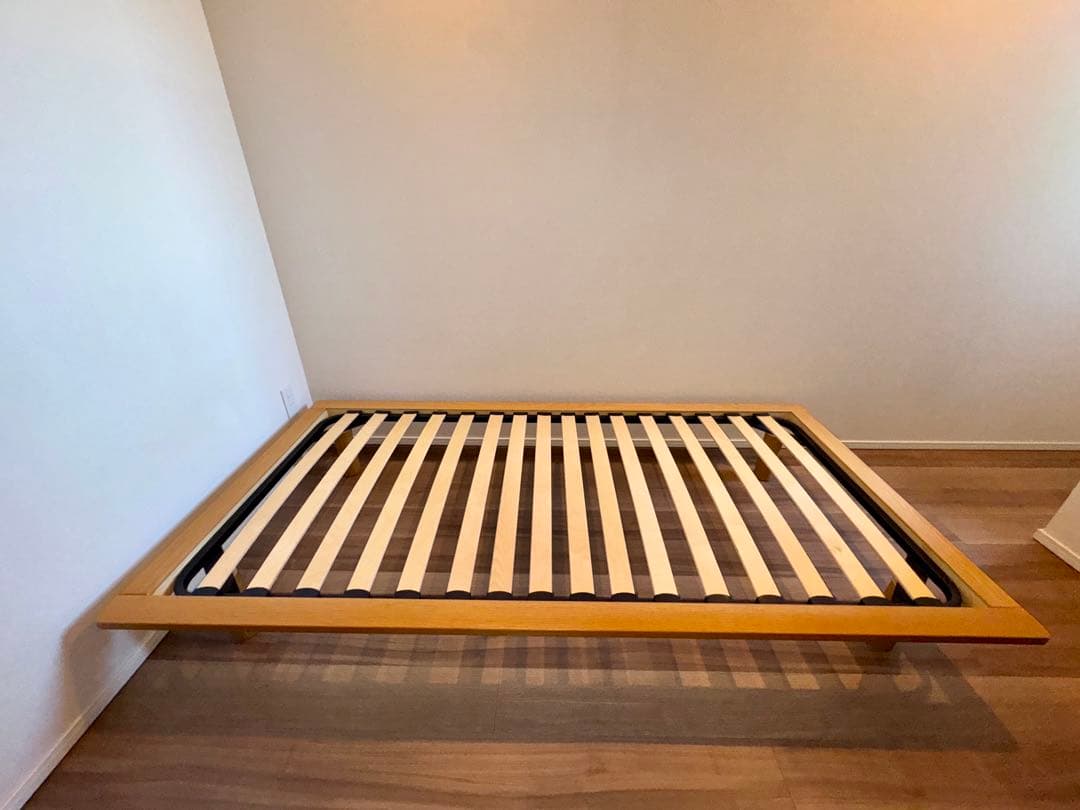 MUJI 無印良品 ベッドフレーム シングル オーク材