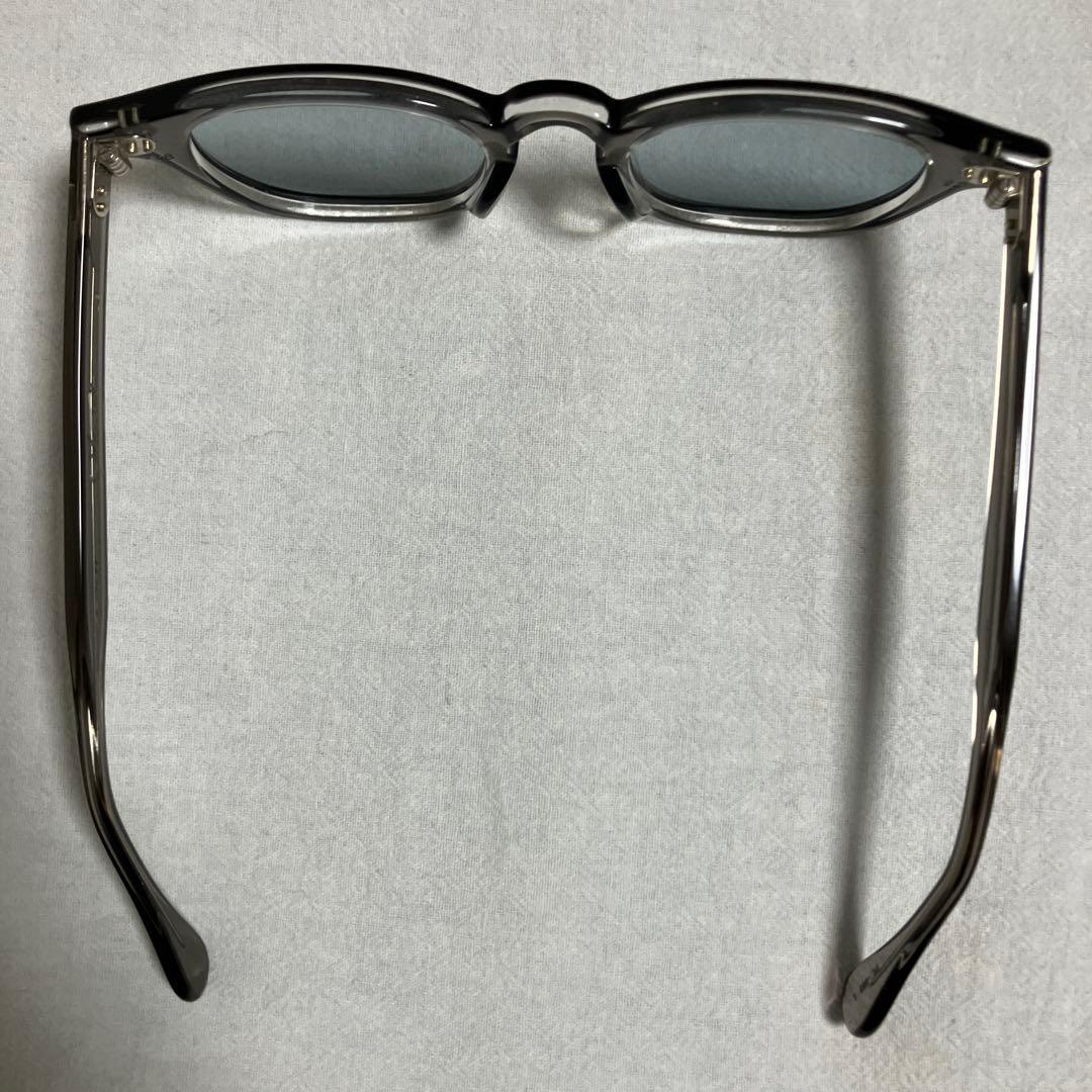 極美品ジュリアスタートオプティカルARグレークリスタルⅡ48□22ネイビー25%