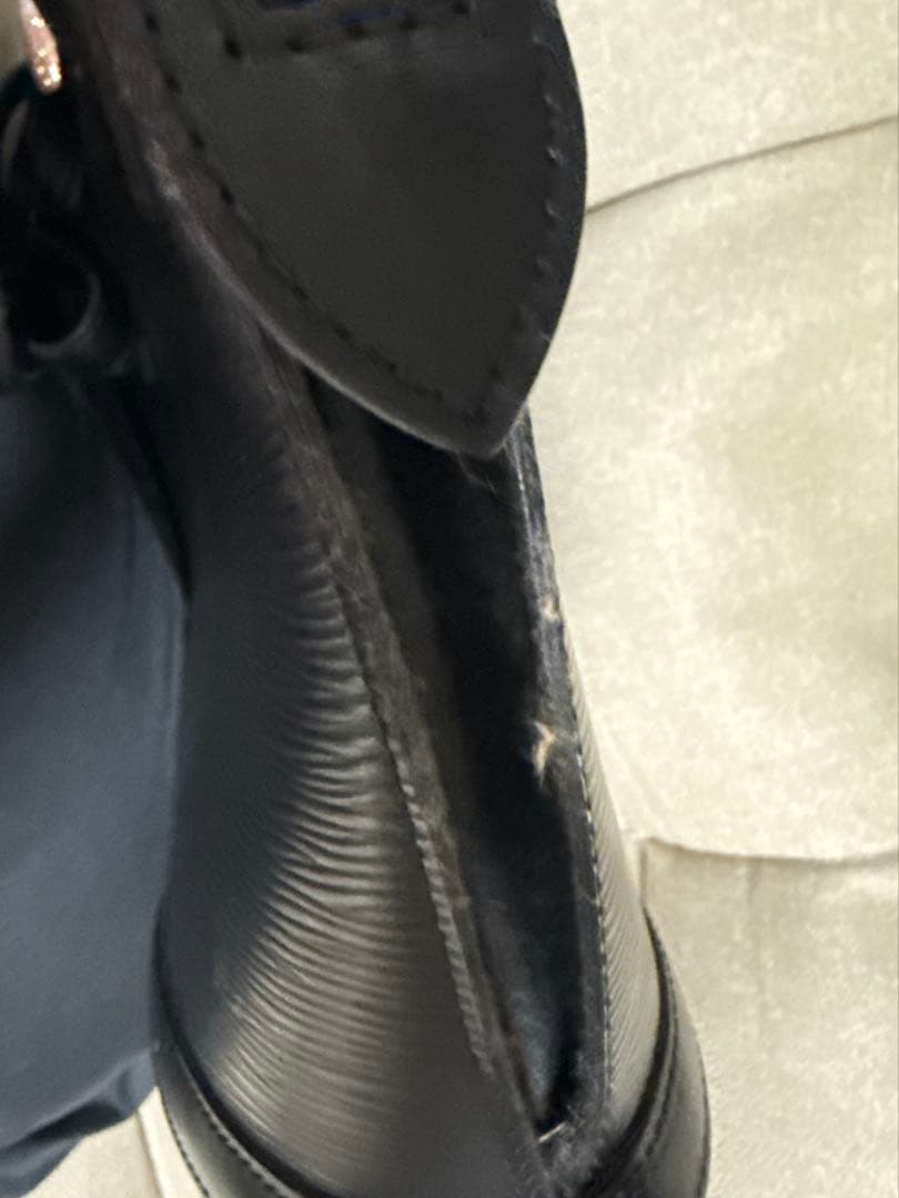 LOUIS VUITTON 黒　エピ　ノワール　サンジャク　ジャンク品