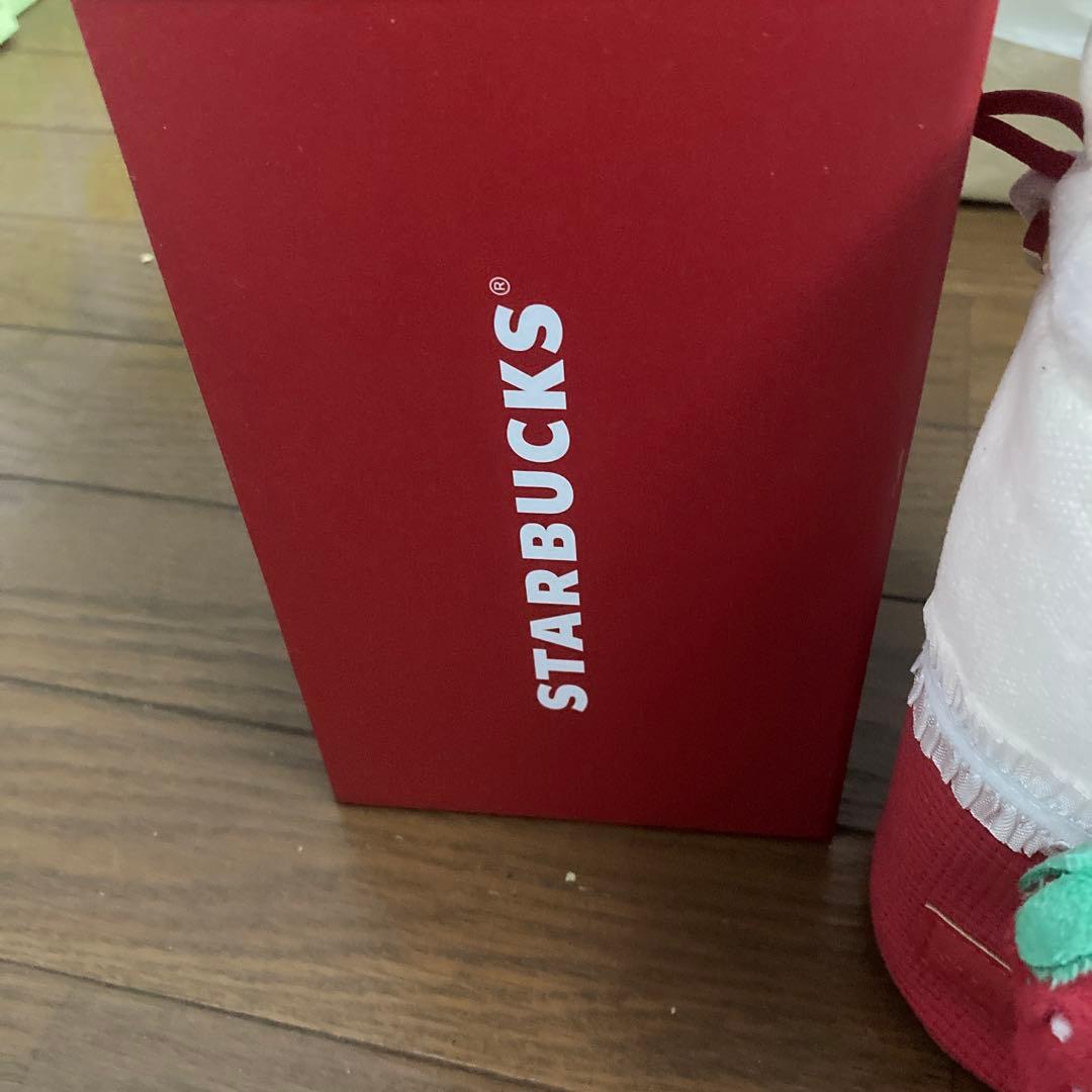 中国　スターバックス　いちご　うさぎ　ステンレスタンブラー　ドリンクホルダー