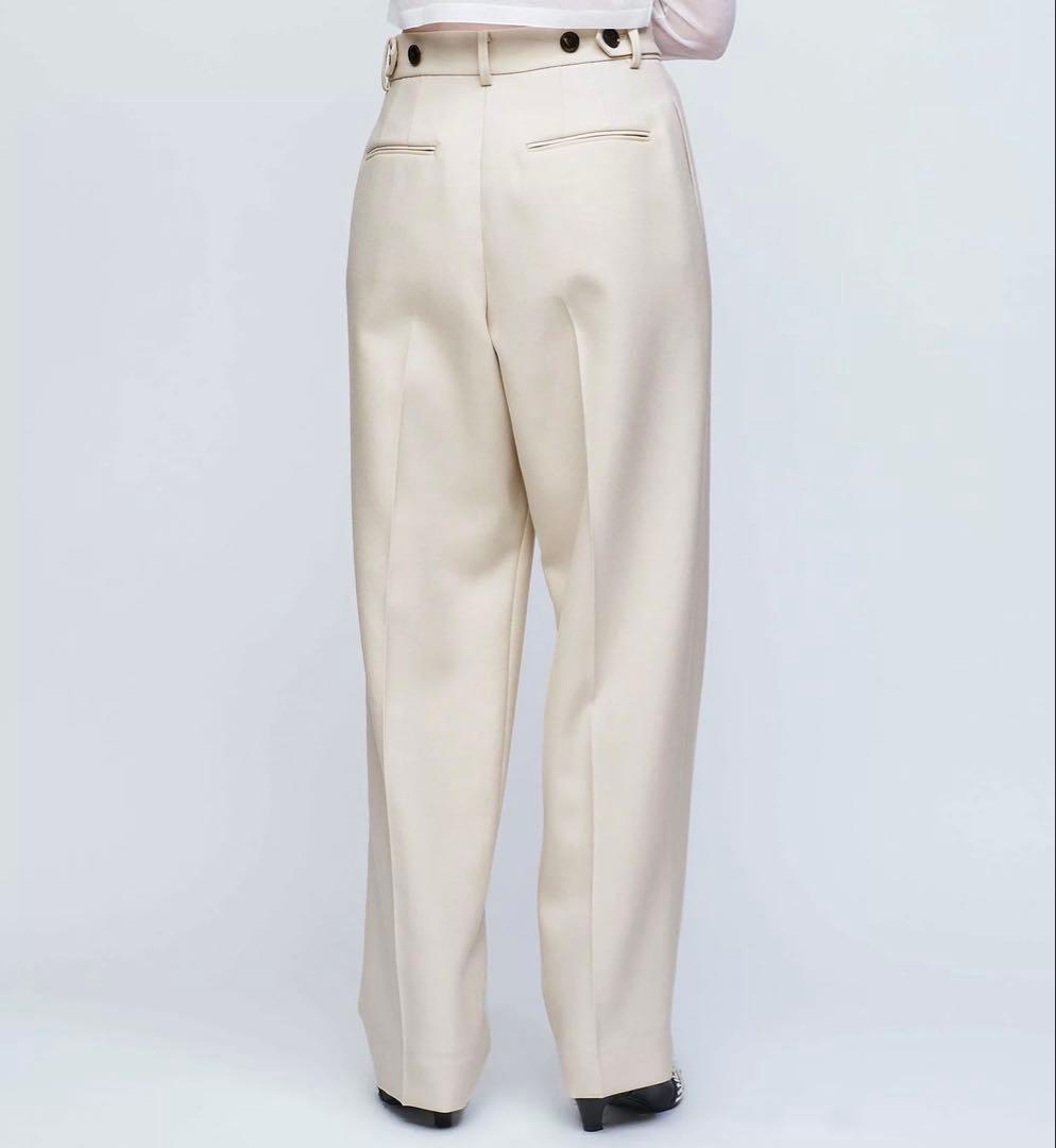 [AEWEN MATOPH] ツイル タック パンツ