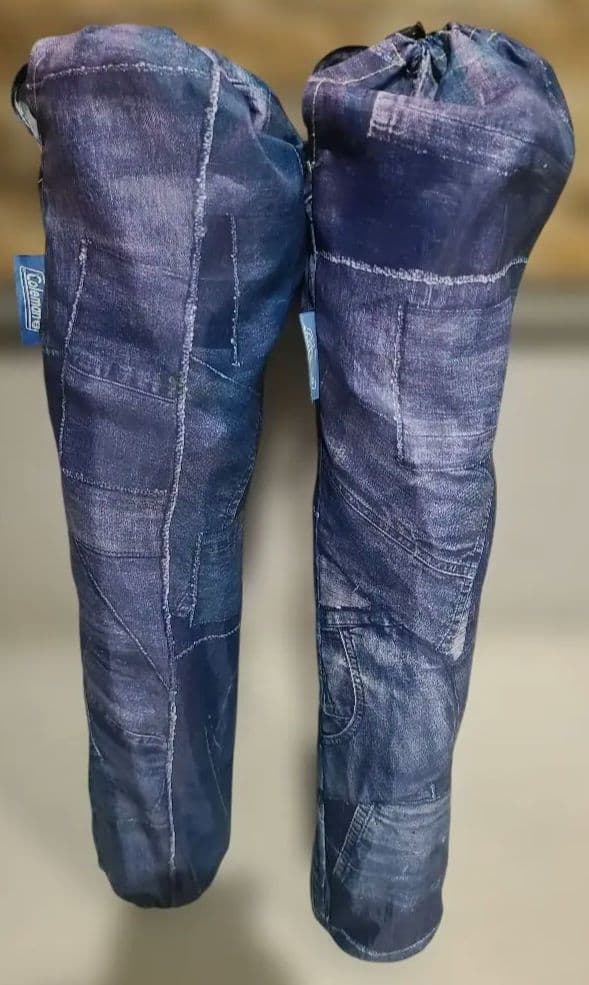 ✨ペアセット✨Coleman コンパクト リゾート チェア デニム 廃盤