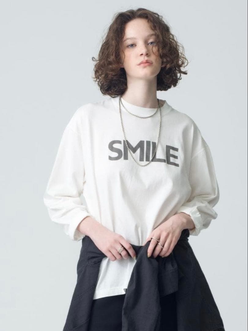 新品未使用！RONHERMAN 別注 キャサリンハムネット Smile Tシャツ