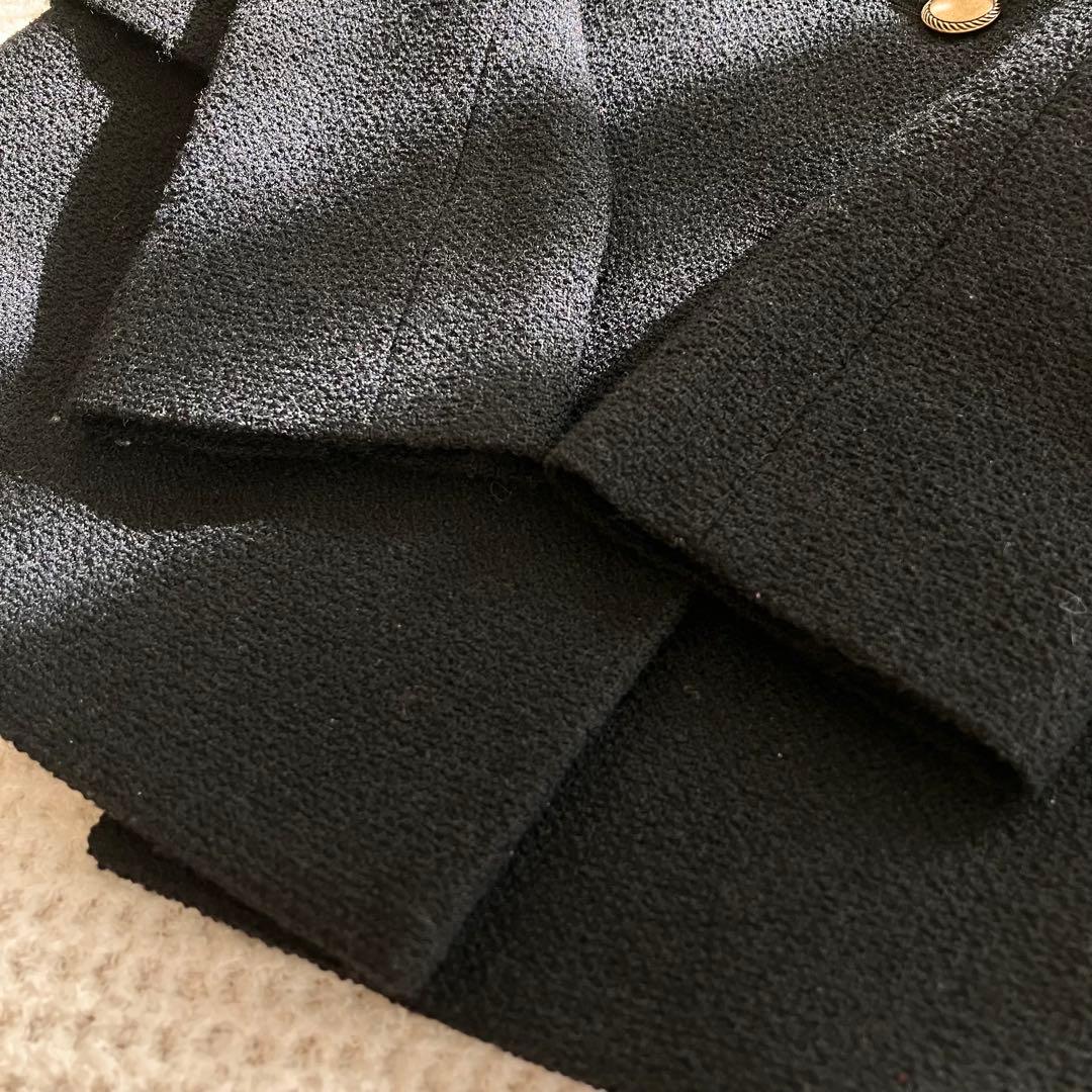 （美品）アナイ　ANAYI ダブルテーラードジャケット　金ボタン ブラック　S