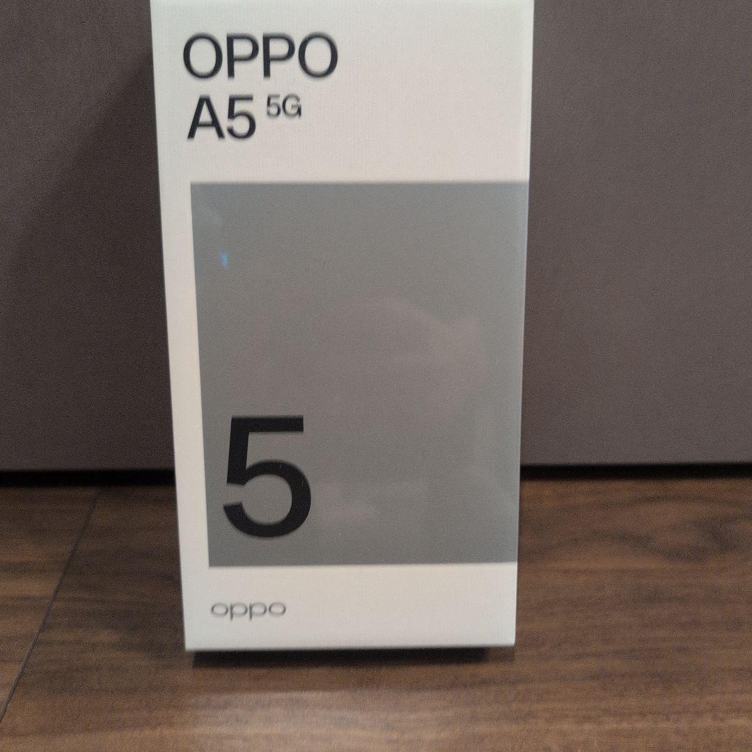 【新品】OPPO A5 5G グリーン