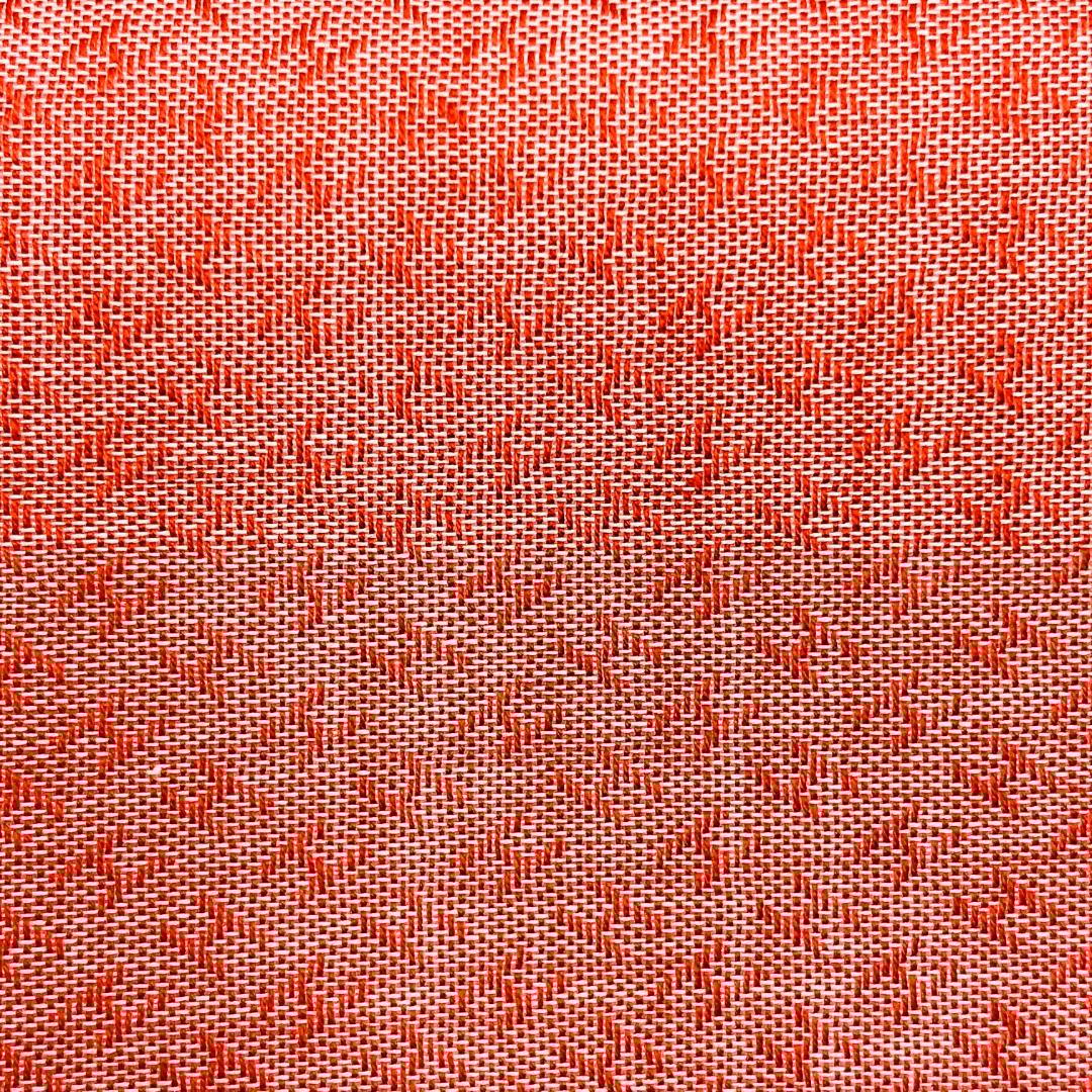 未使用 HERMES エルメス ハンカチ H柄 オレンジ系 45x45cm