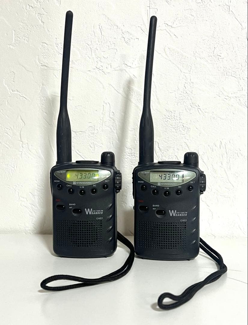 ichi　スタンダード C601 430MHz/1.2GHzハンディ 2台