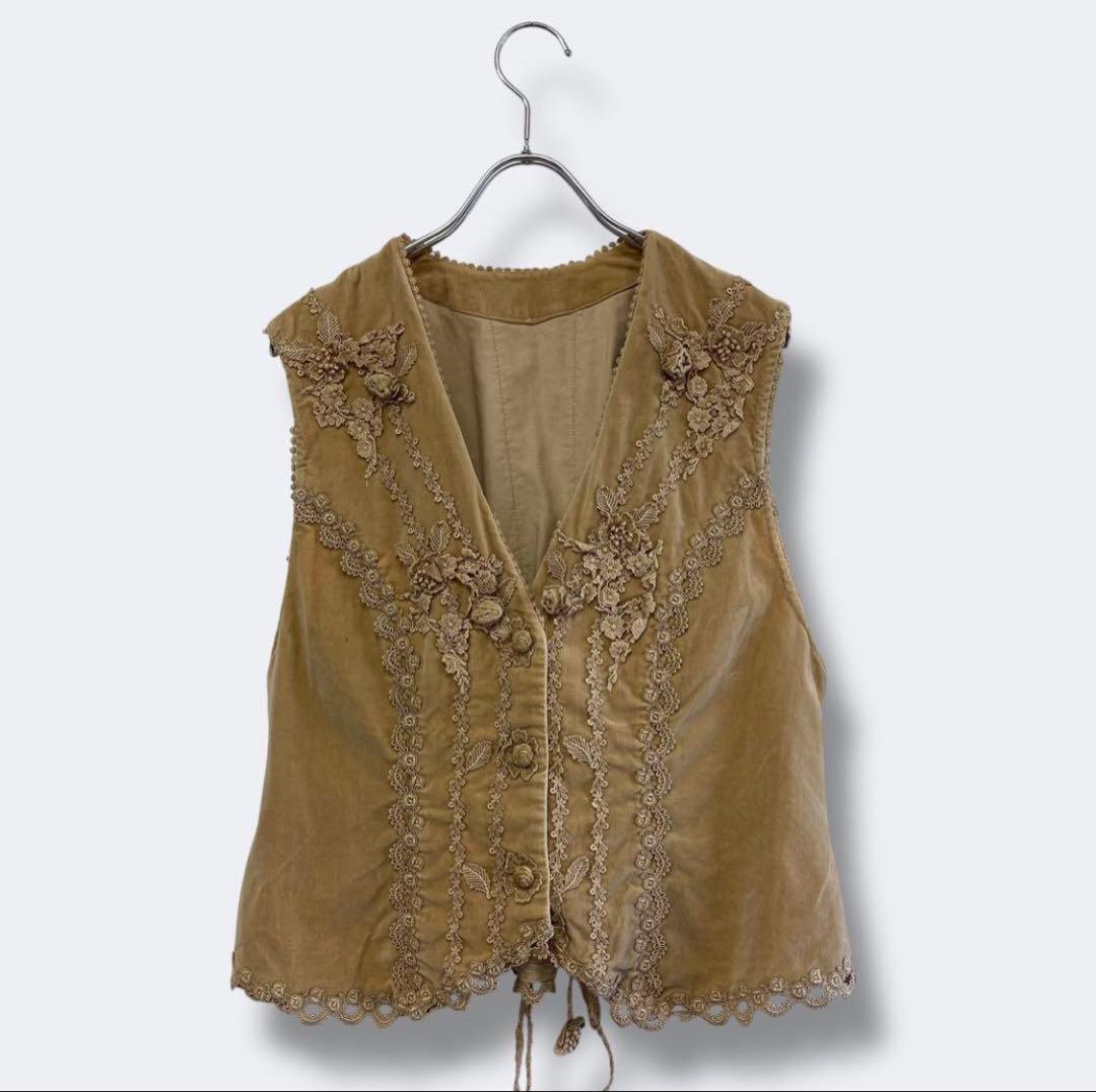 10点¥10,000 ビンテージ 古着 卸 レトロ 80's 柄レースワンピース