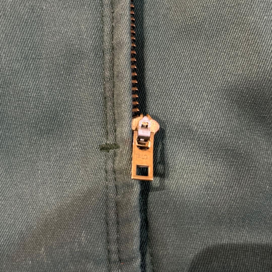 60’s 〜70.sREDKAPワークジャケット USA製 Talon グリーン