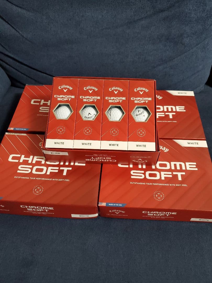 Callaway Chrome SOFT ホワイト 5ダース