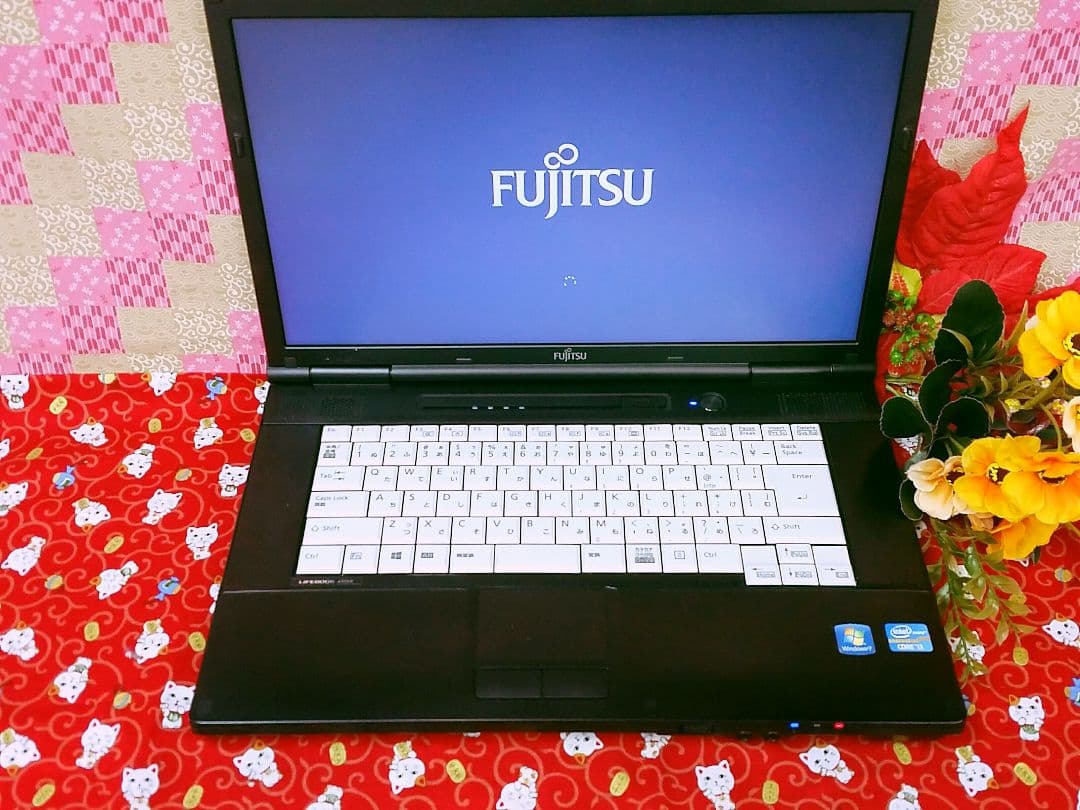 極上品！大人気！2世代Corei5！富士通ノートパソコン！新Win10！動画編集