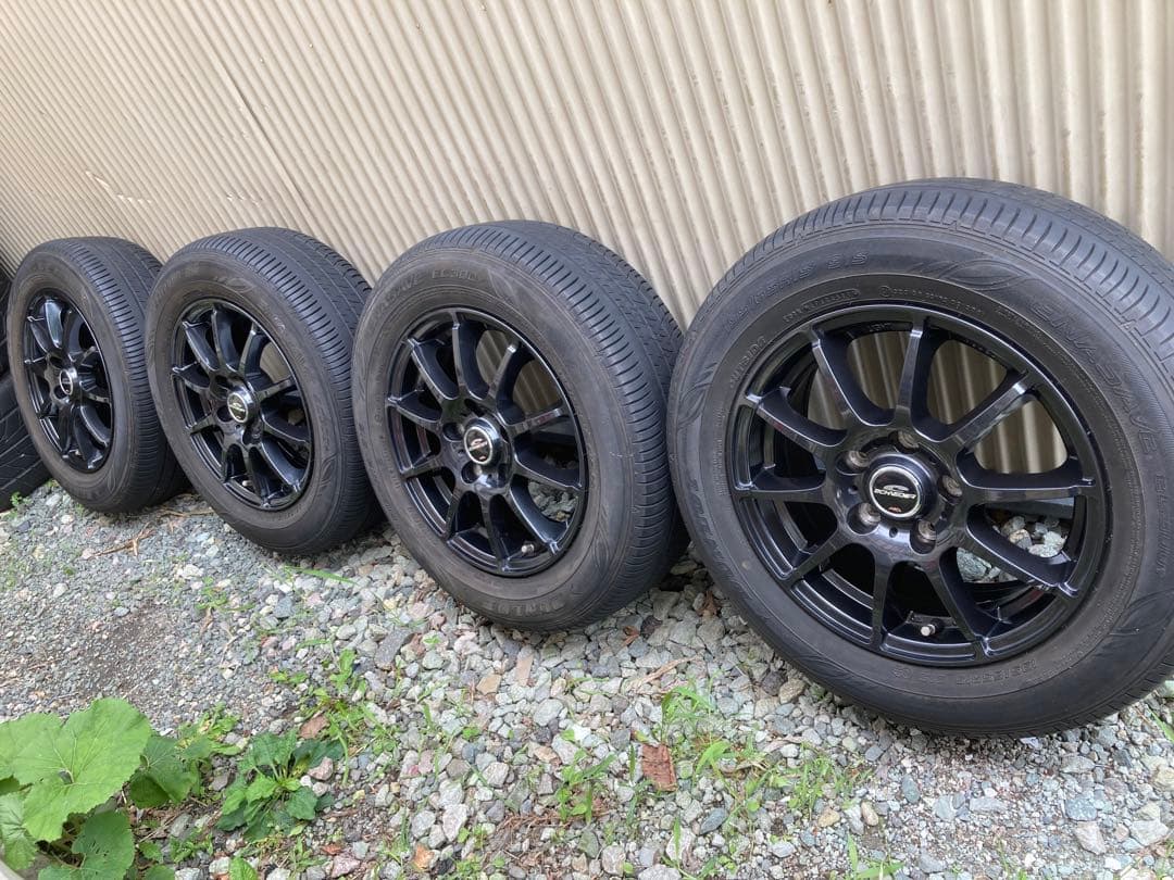 Nさん専用④美品！エーテック　シュナイダー　15インチアルミ195/65R15