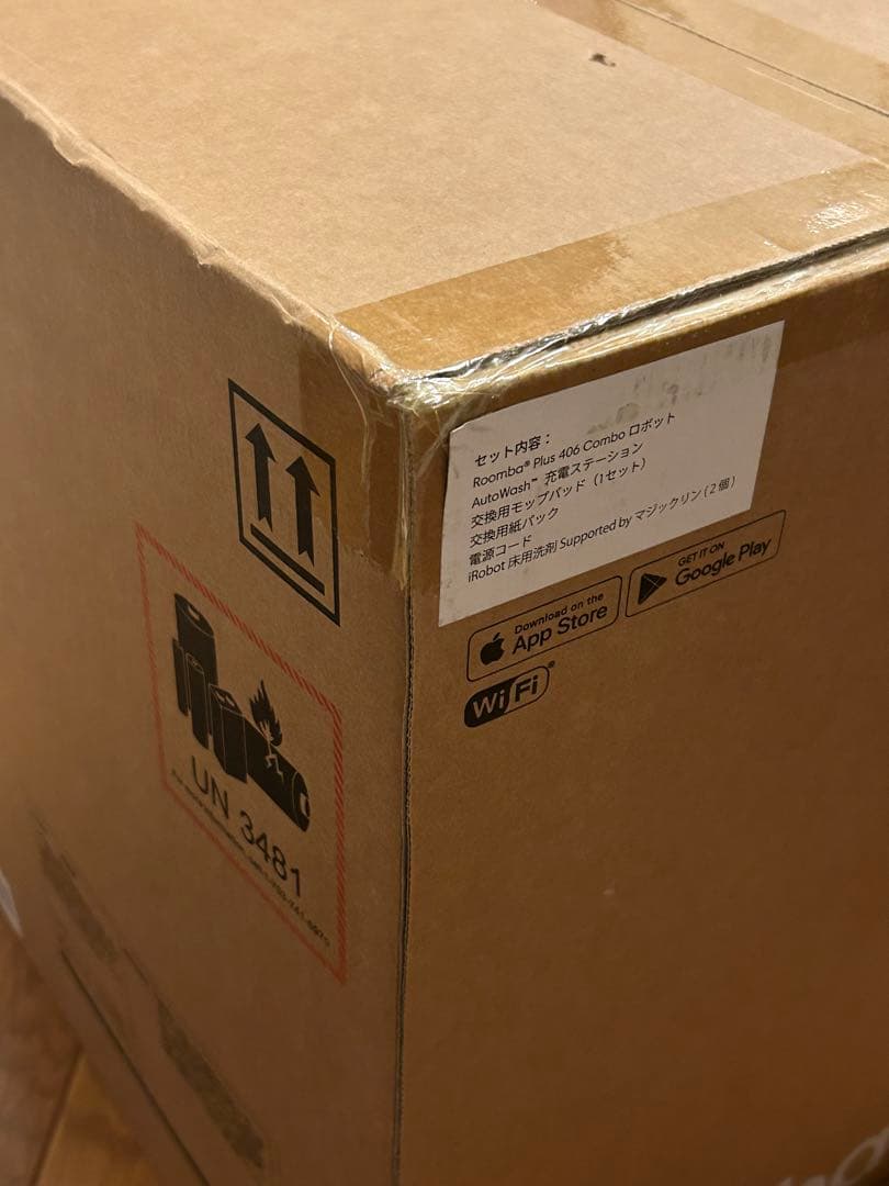 明*り様 ルンバRoomba Plus 406 Comboロボット+ AutoW