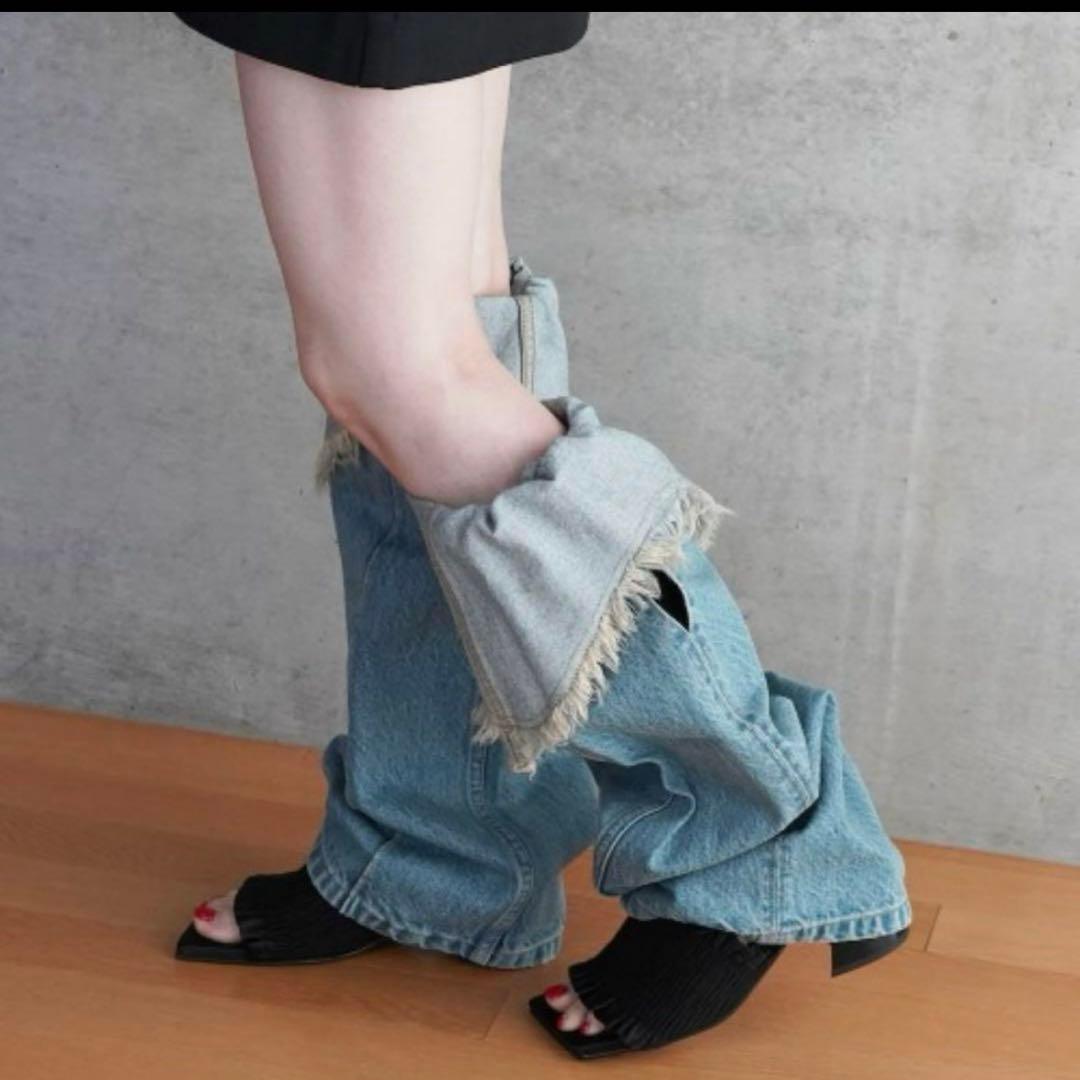 kotoha yokozawa レッグウォーマー　デニム　コトハヨコザワ