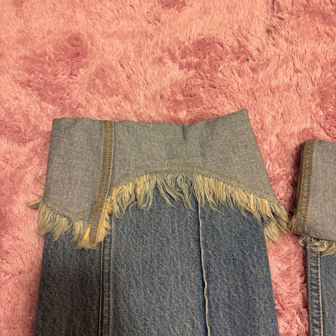 kotoha yokozawa レッグウォーマー　デニム　コトハヨコザワ