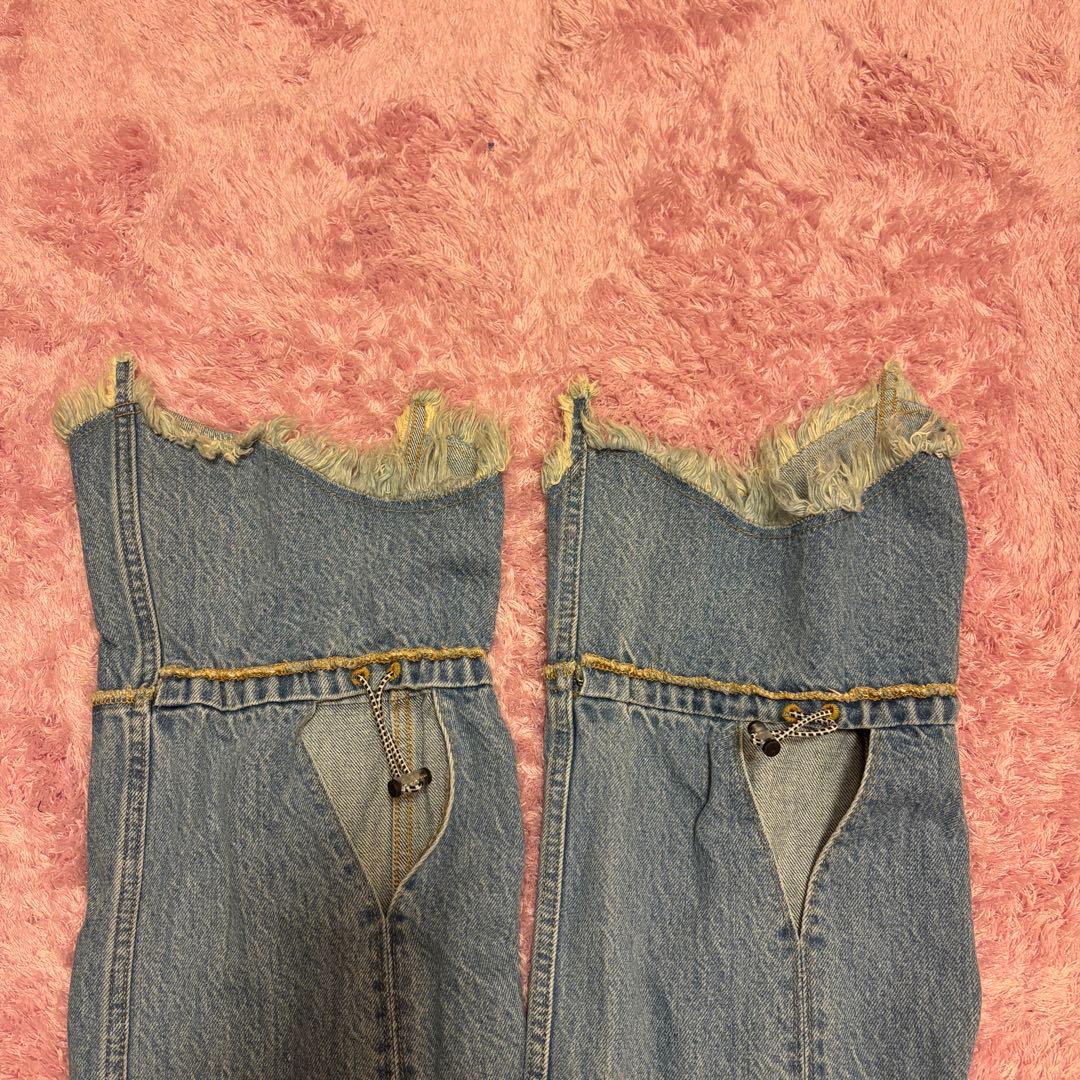 kotoha yokozawa レッグウォーマー　デニム　コトハヨコザワ