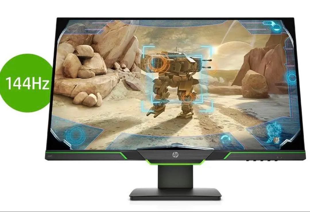 新品HP X27i 27インチ 144Hz QHDゲーミングディスプレイ