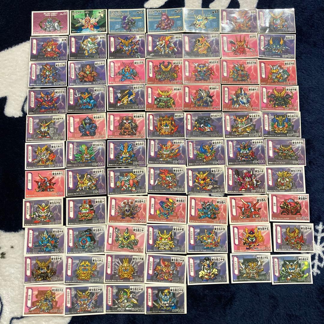 希少 SDガンダム 戦後伝 シール 74枚