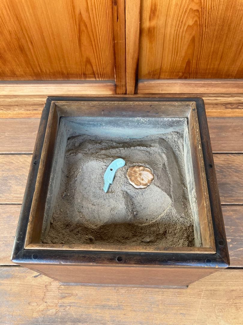 専用品　火鉢　灰　五徳　木製　アンティーク　レトロ　ビンテージ　古道具　古民家