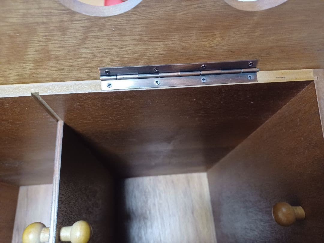 昭和レトロ ディズニー ミッキーマウス ゴミ箱 木製