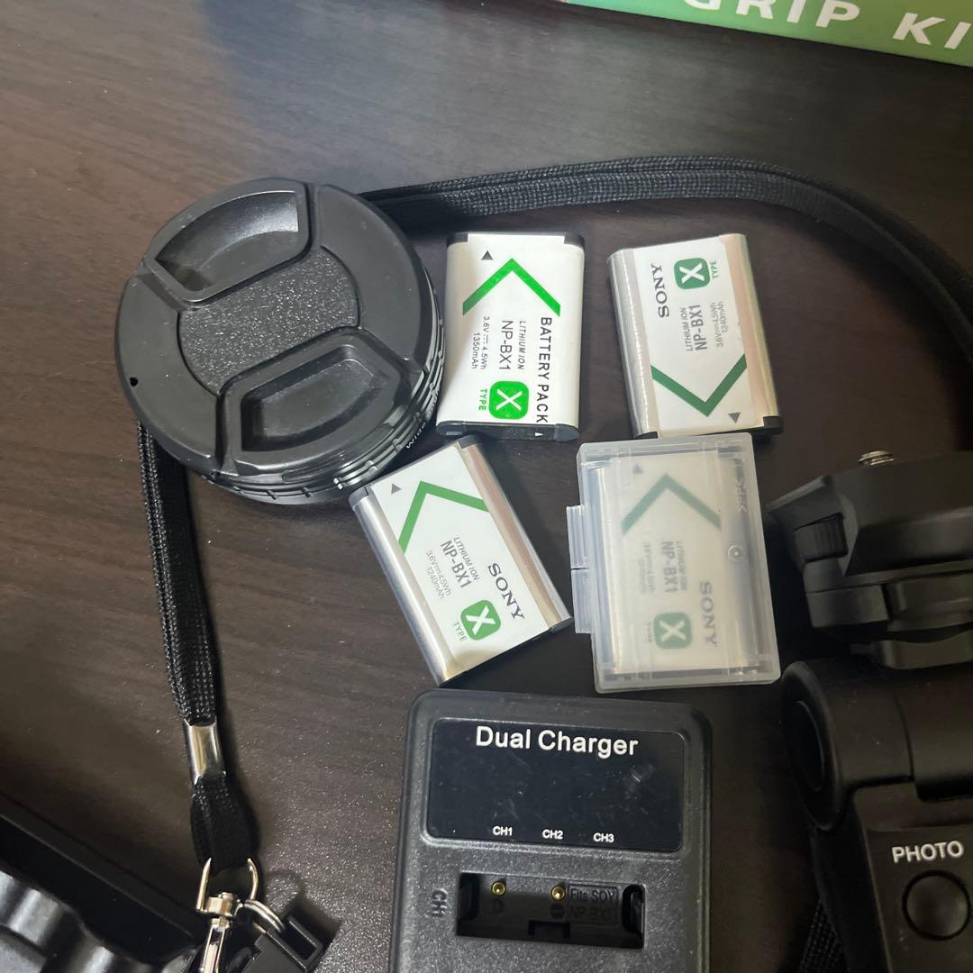 Sony Zv-1 バッテリー4個 広角レンズ