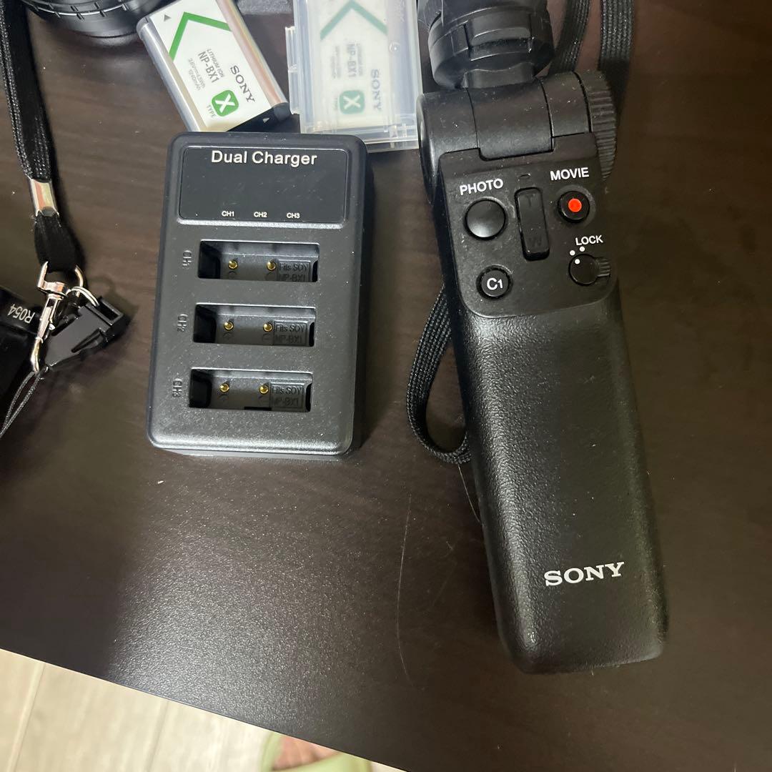 Sony Zv-1 バッテリー4個 広角レンズ