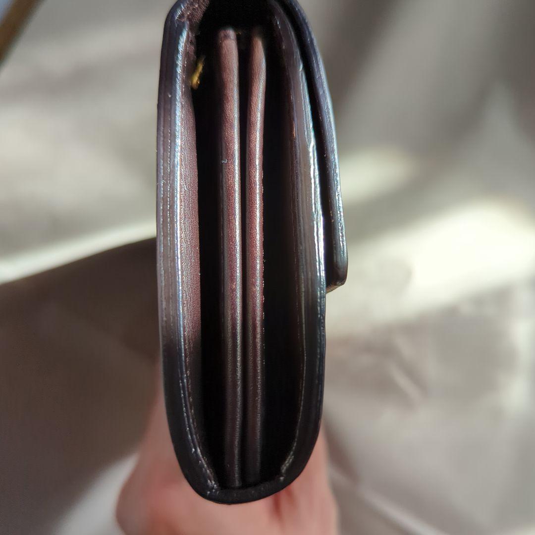 Louis Vuitton ヴェルニレイユール ポルトフォイユサラ　ボルドー